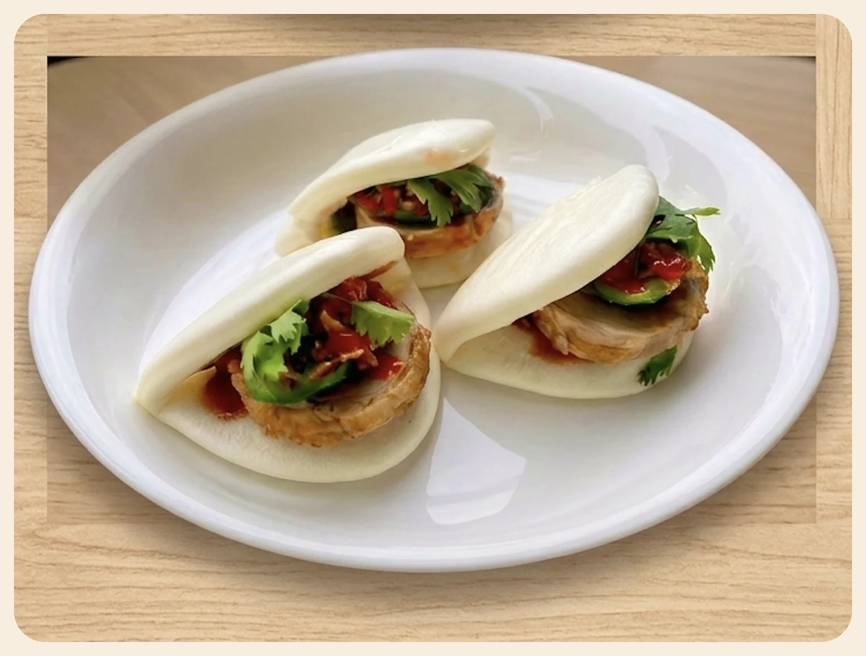 Char Siu Chicken Bao (3 pcs)